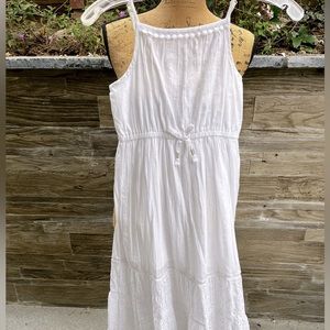 Girls Eyelet long Sundress